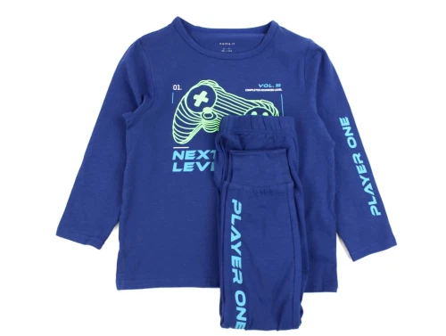 Name It navy peony gaming pyjamas